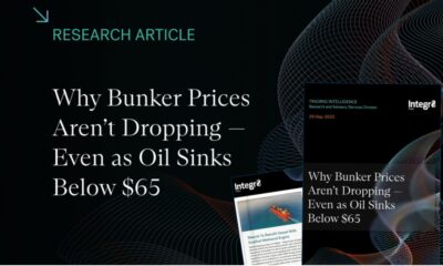 Integr8: Why bunker prices aren’t dropping — even as oil sinks below USD 65