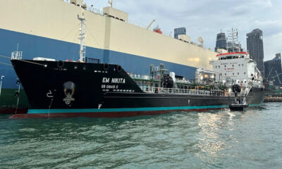 MOL B100 bunker delivery with Nikita