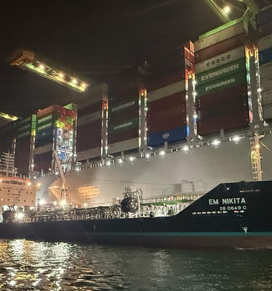 Singapore: Equatorial conducts its first bio-blended LSMGO bunker fuel delivery of 2025