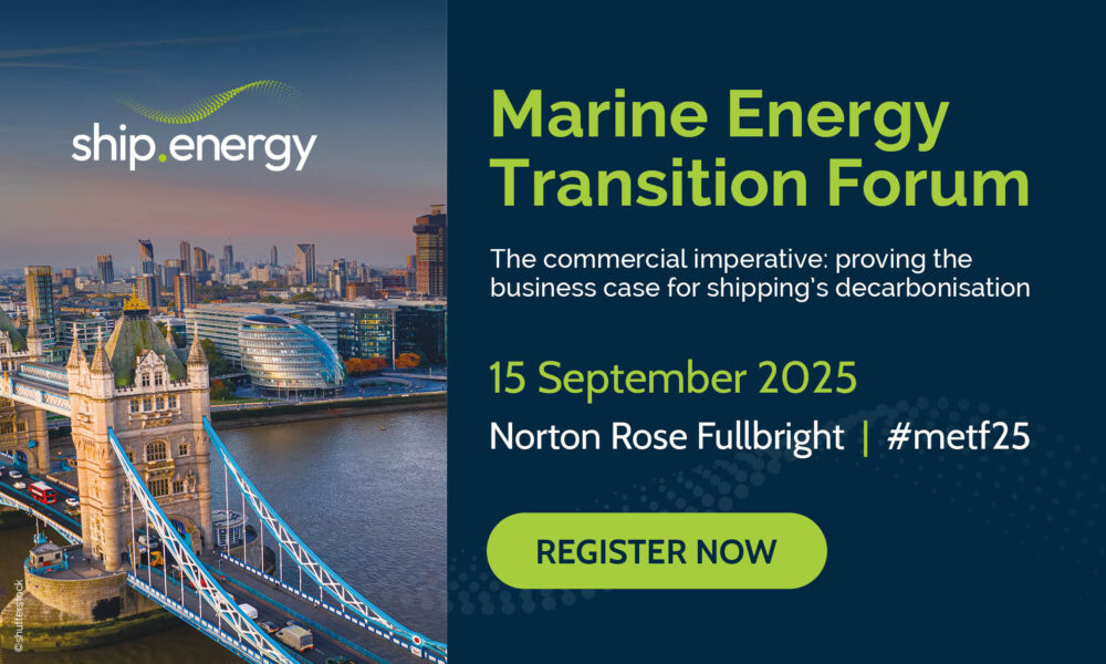 Marine Energy Transition Forum 2025 comes to London International Shipping Week