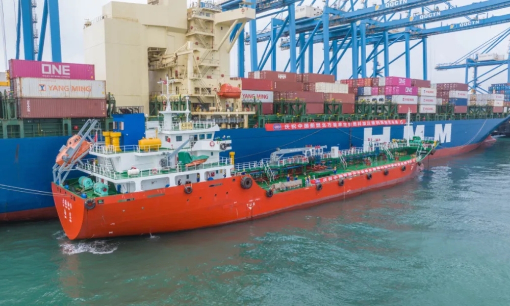 Chimbusco and SPG achieves first biofuel bunkering operation in Northern China