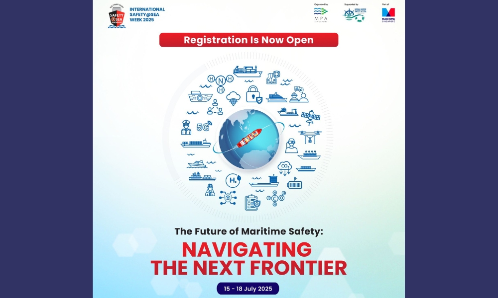Singapore: 12th International Safety@Sea Week to be held on 15 to 18 July 26 Singapore: 12th International Safety@Sea Week to be held on 15 to 18 July
