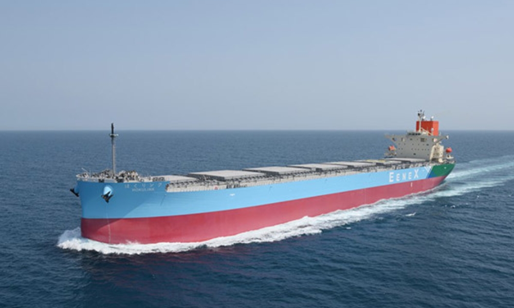 MOL conducts B30 bio bunker fuel trial on coal carrier in South Korea