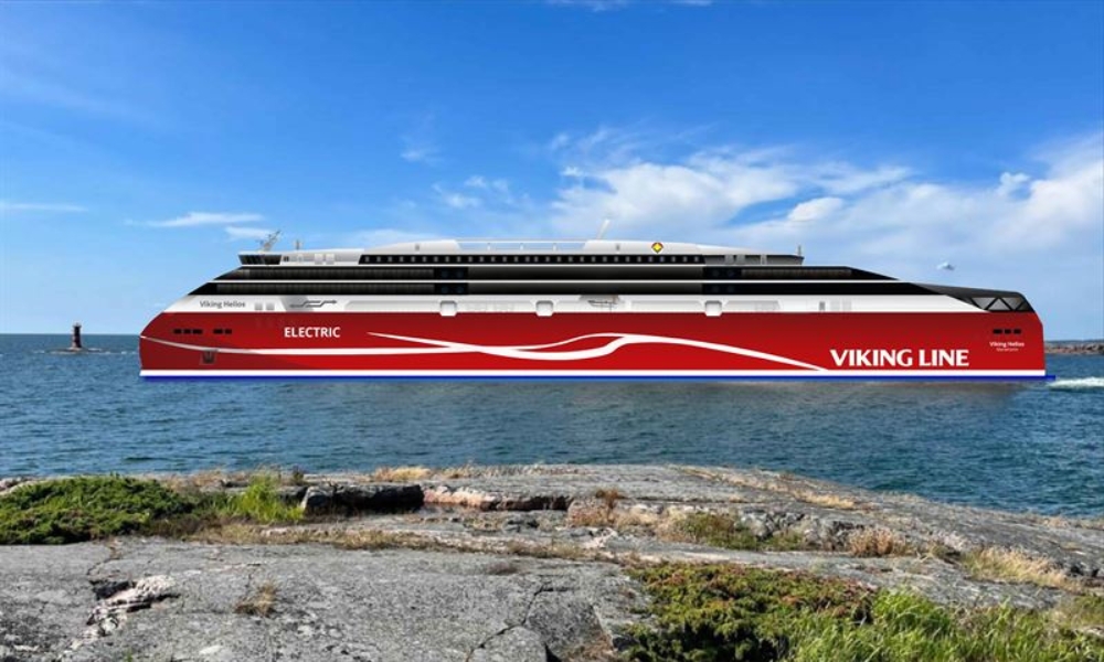 Viking Line announces world’s largest electric passenger-car ferry concept
