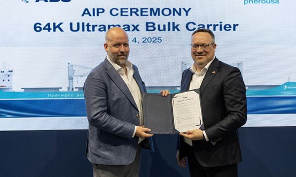 ABS awards AiP to Pherousa Shipping for on-board ammonia cracking technology