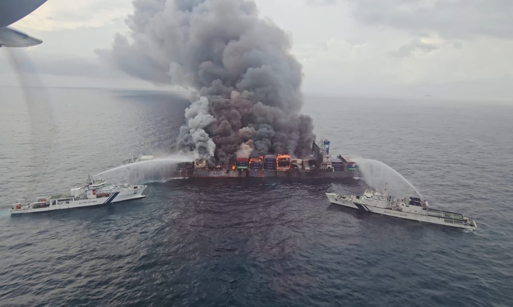MPA: Search underway to locate four missing crew of Singapore-registered boxship