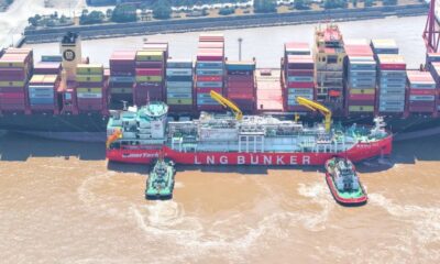 China: Annual LNG bunker volume at Ningbo-Zhoushan Port exceeds 100,000 m3 for first time