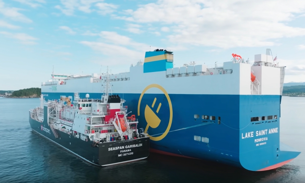 Port of Nanaimo achieves milestone with first LNG bunkering operation
