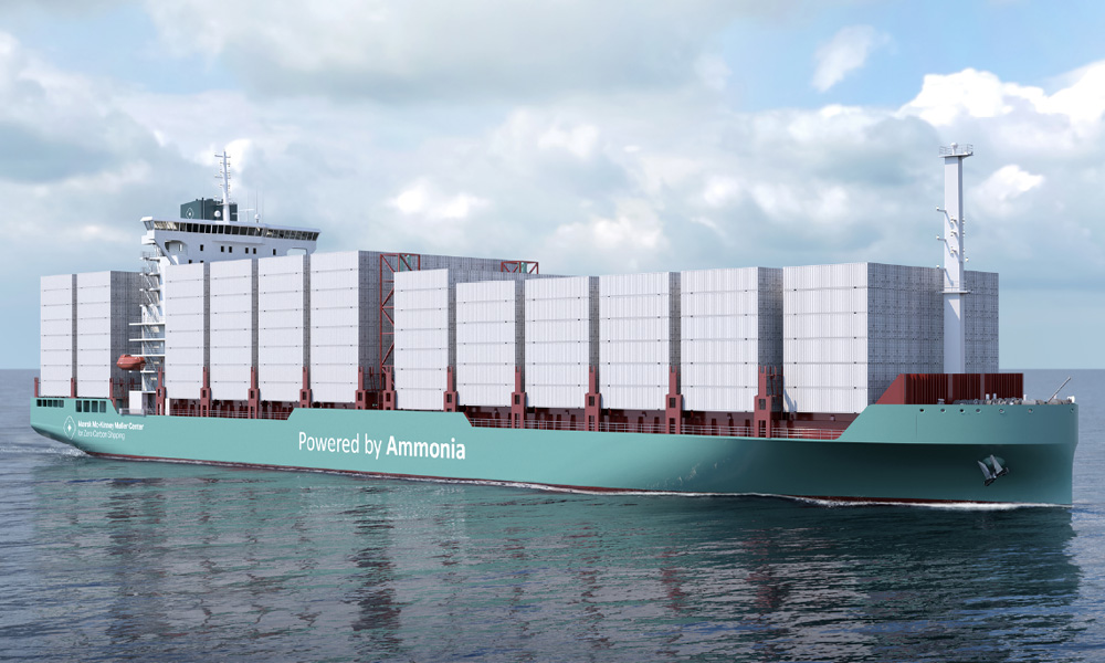 Maersk concept ammonia vessel