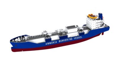 Bureau Veritas to classify world’s first 5,000 m3 ammonia bunkering vessel