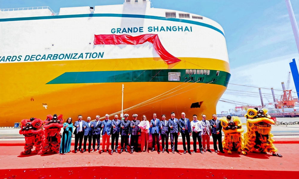 China: Grimaldi names first of 10 ammonia-ready car carriers in Jiangsu