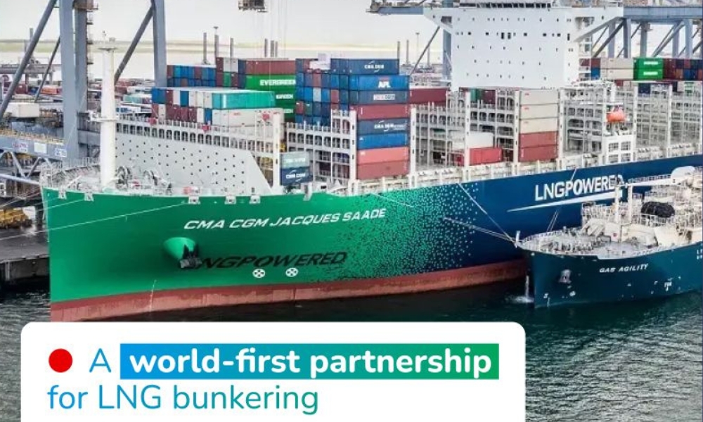 TotalEnergies and CMA CGM to launch LNG bunkering logistics joint venture in ARA