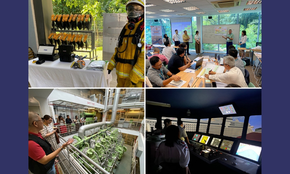 Singapore: Methanol firefighting exercise held to prepare seafarers for alternative bunker fuels