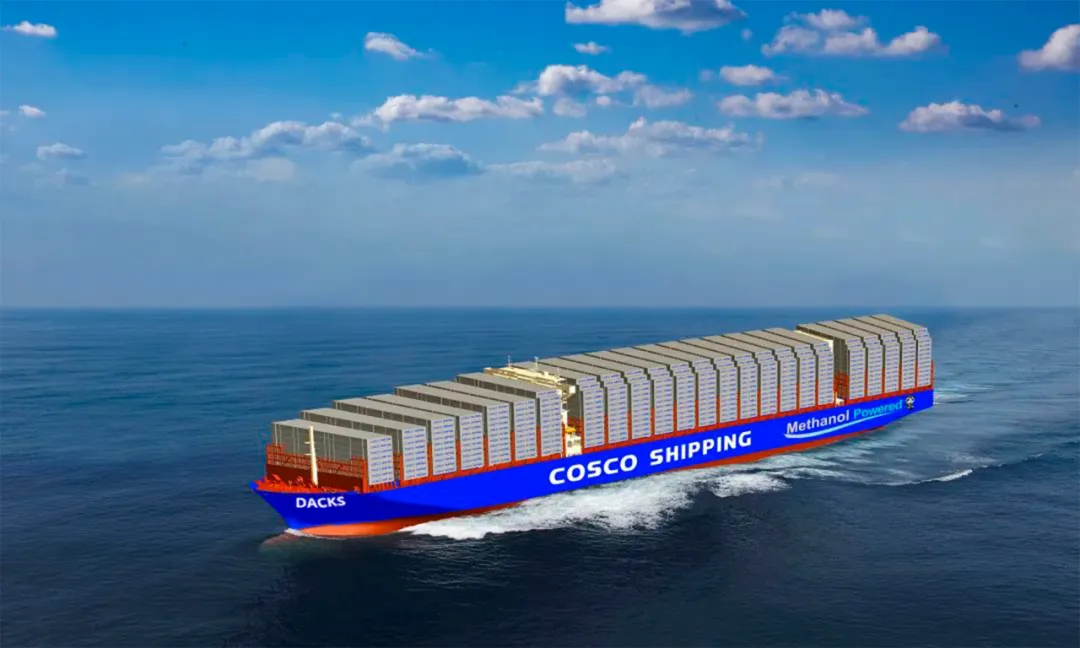 China: Construction begins on 24,000 TEU methanol dual-fuel boxship
