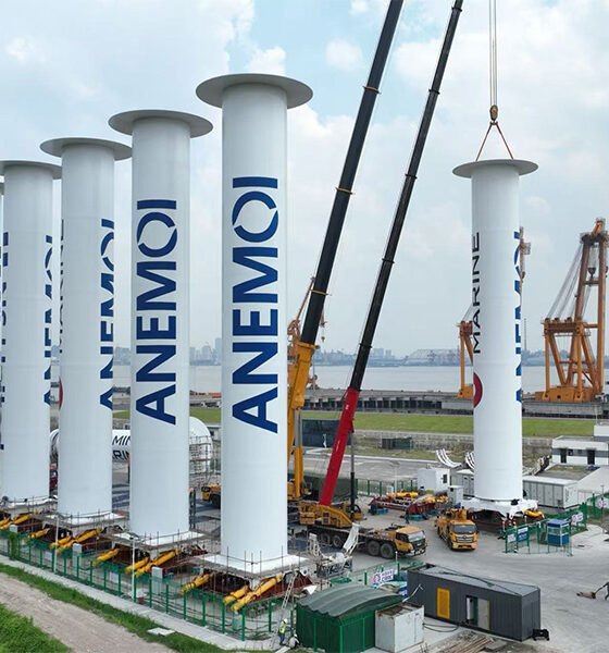 Anemoi Rotor Sail production facility MT