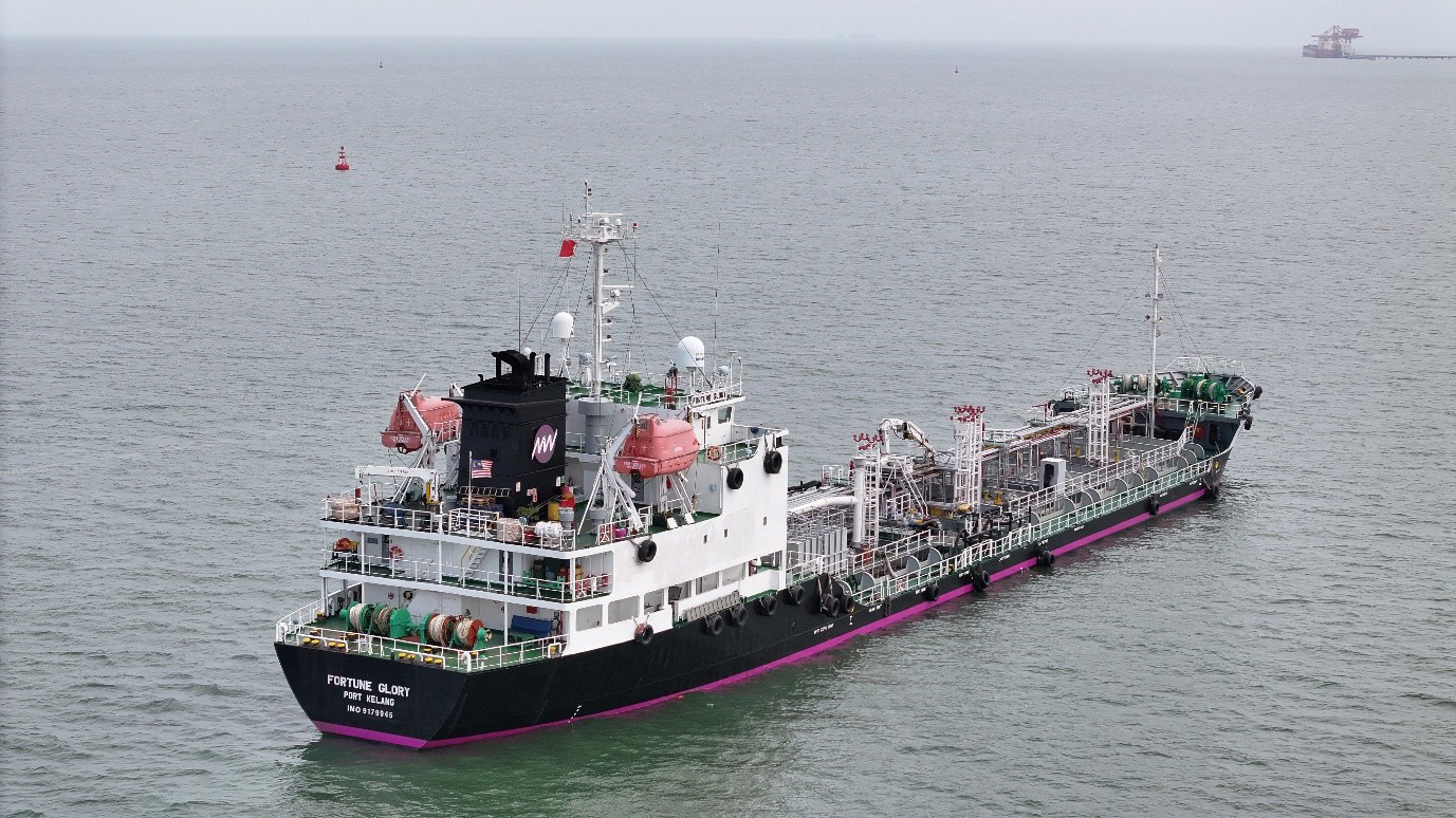 Singapore: NW Corporation welcomes “Fortune Glory” after three-week drydocking ops 32 Fortune Glory 6 MT