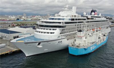 NYK: “KEYS Azalea” completes first STS LNG bunkering op for cruise ship in Japan