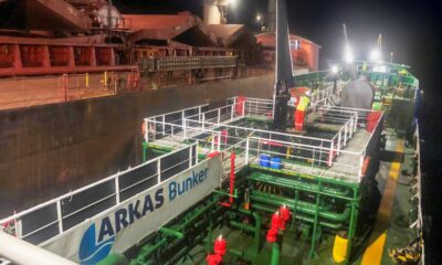Arkas Bunker delivers bio bunker fuel supply to Statu Denizcilik bulk carrier