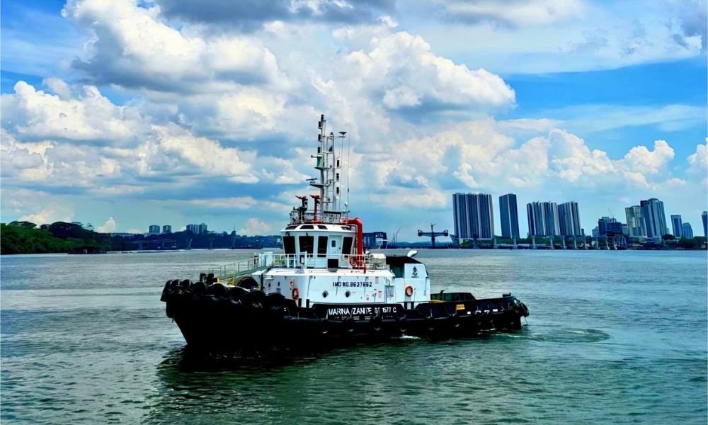 “Marina Zanite” becomes Singapore’s first tug to receive BV Biofuel-Ready notation