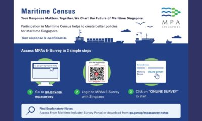 Singapore: MPA conducts Maritime Census 2025 to collect timely statistics