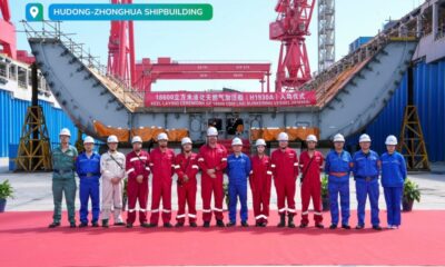 China: Hudong-Zhonghua lays keel for TotalEnergies LNG bunker vessel
