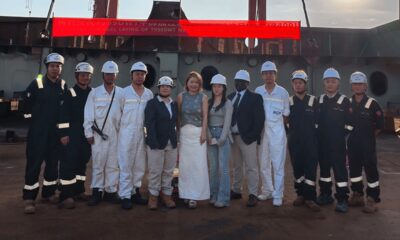Keel laid for methanol-ready bunker tanker “Anna Cosulich” in China