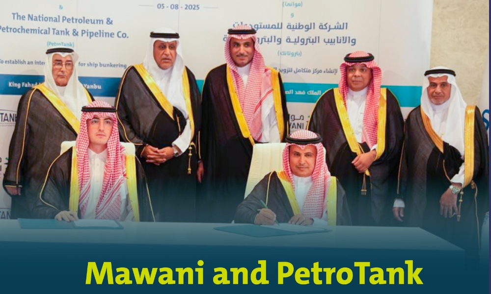 Mawani and Petrotank ink contract to establish integrated bunkering hub in Yanbu