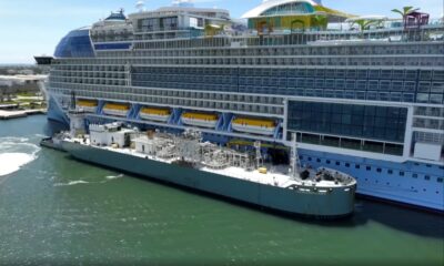 First LNG bunkering operation of world’s largest cruise ship completed at Port Canaveral