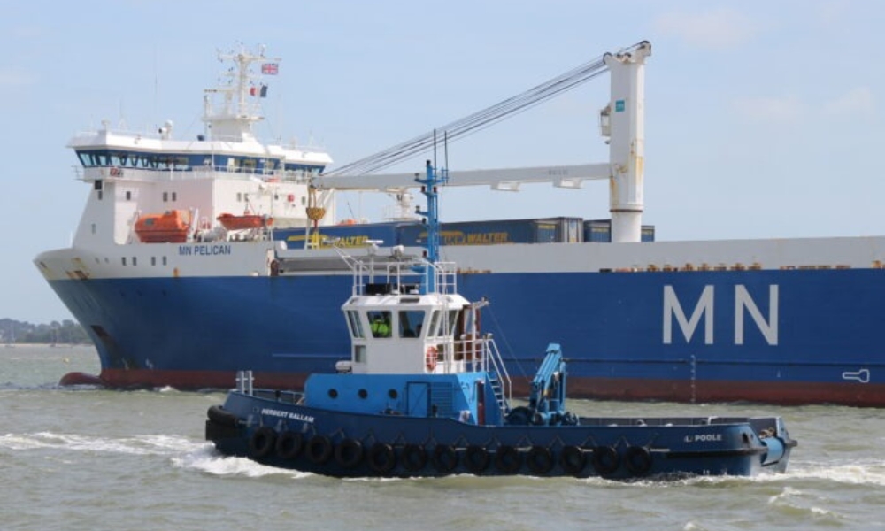 Port of Poole fuels Brittany Ferries Ro-Ro vessel with B25 on a regular basis