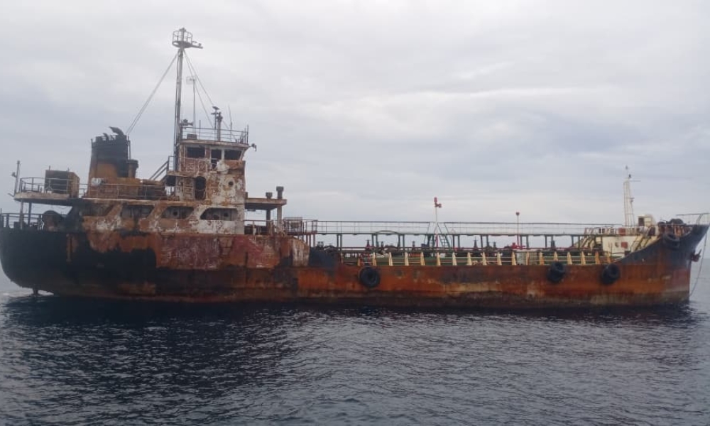 ‘Ghost ship’ found adrift in Terrengganu may be linked to Johor tanker fire, says MMEA