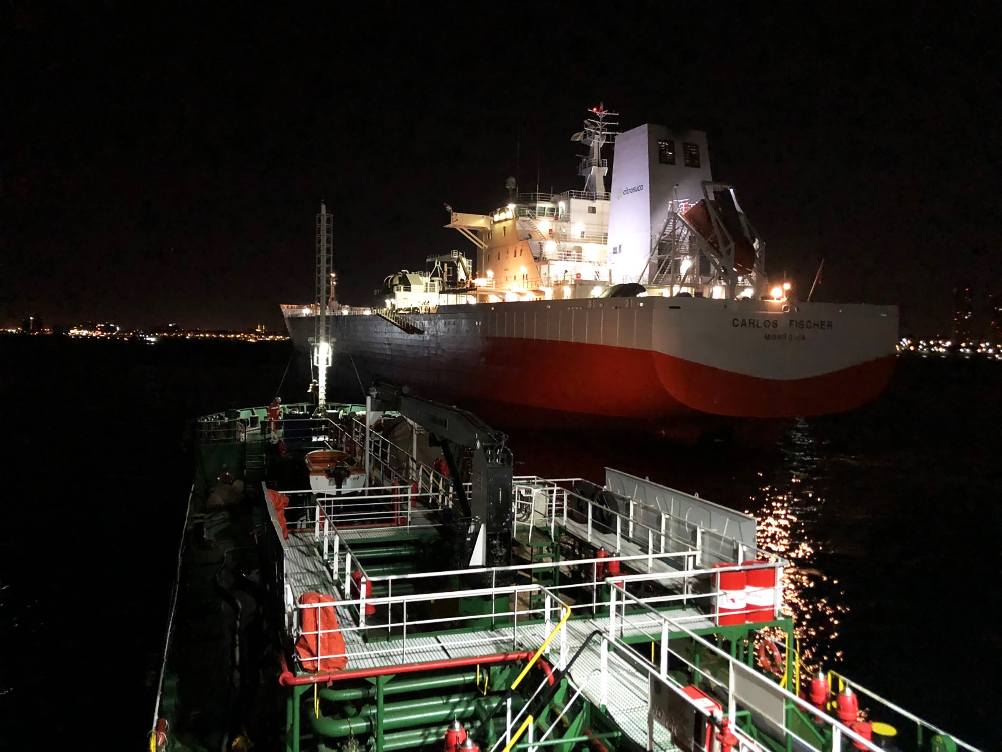 Arkas Bunker supplies bio bunker fuel to Citrosuco and DITAS vessels 
