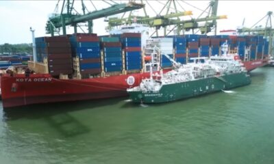 Singapore: PIL wraps up its first SIMOPS LNG bunkering operation in Singapore