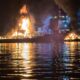 Captain killed, two injured after tanker and cargo ship catch fire in Korea
