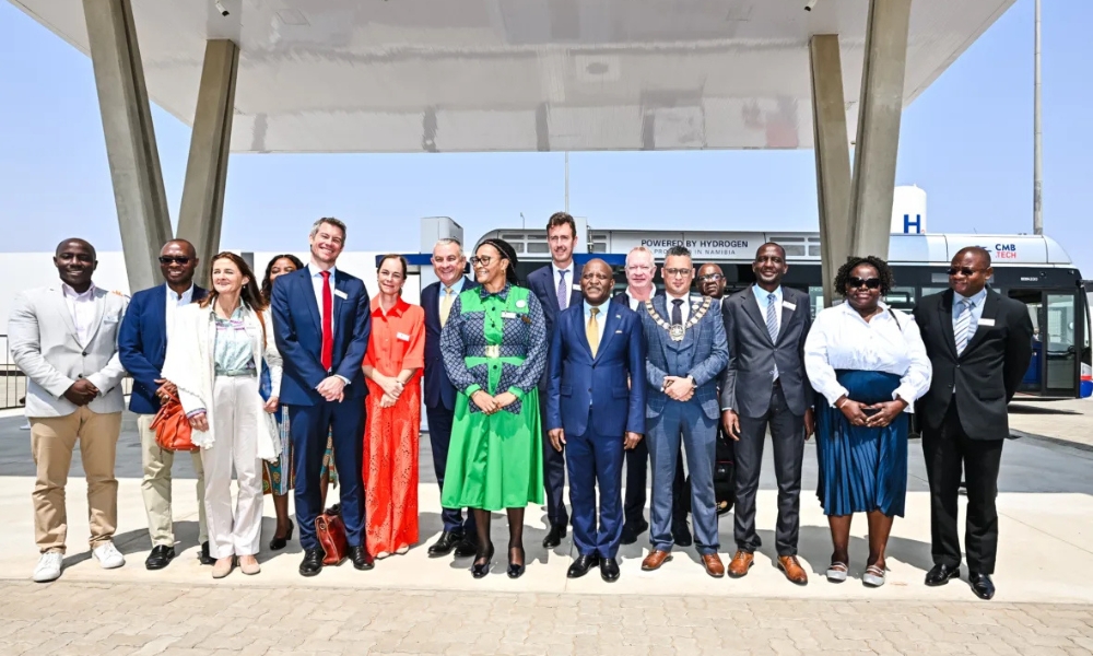 CMB.TECH celebrates opening of Africa's first integrated green hydrogen plant