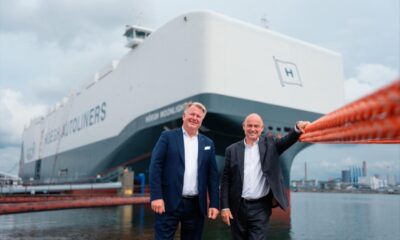 Höegh Autoliners names latest LNG dual-fuel PCTC at Port of Gothenburg