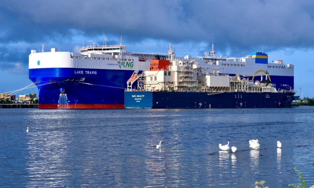First STS LNG bunkering operation at Le Havre Ro-ro terminal since obtaining certification