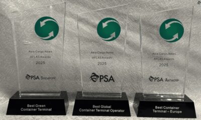 PSA wins three accolades at 2025 Asian Freight, Logistics and Supply Chain Awards