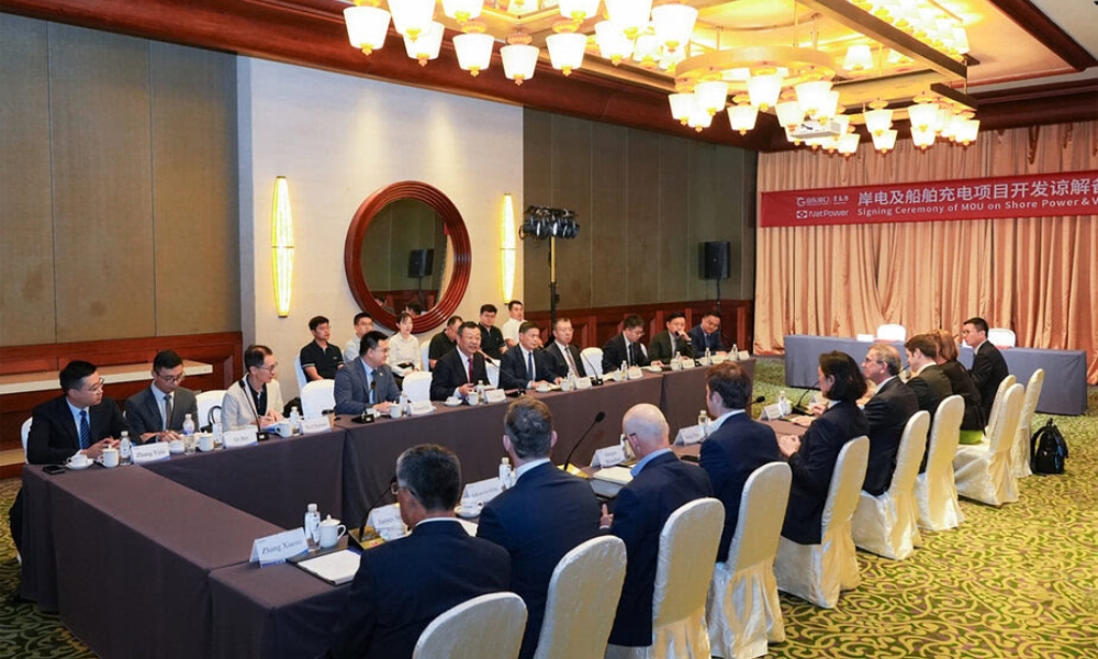 WK NatPower and Shandong Port to partner on shore power and ship electrification
