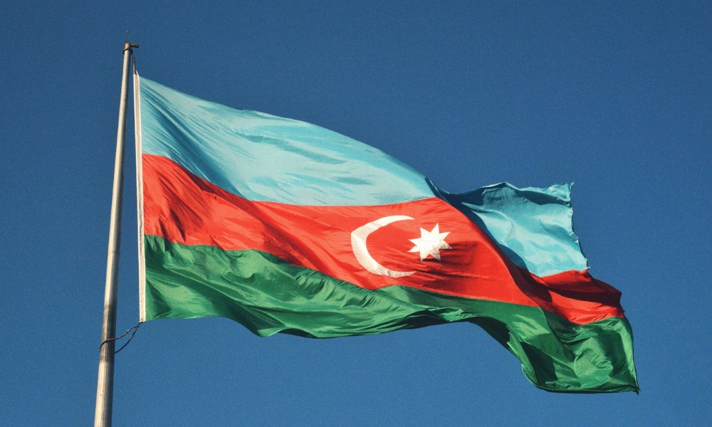 Azerbaijan flag
