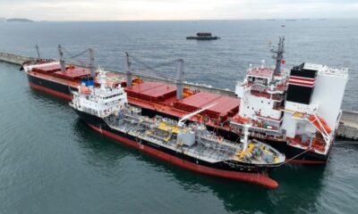 Ulsan achieves milestone with Korea’s first STS green methanol bunkering op of bulker