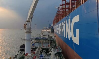 China Shipping & Sinopec Suppliers completes first methanol STS bunkering op on Yangtze River