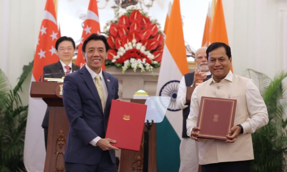 Singapore and India ink MoU on Green and Digital Shipping Corridor