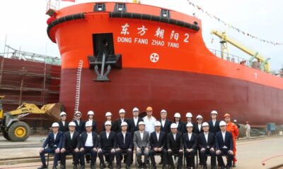 China: “Dong Fang Zhao Yang 2” launches, strengthening Zhoushan’s bunkering fleet