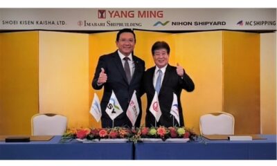 Yang Ming ink contracts for six 8,000 TEU methanol-ready boxships