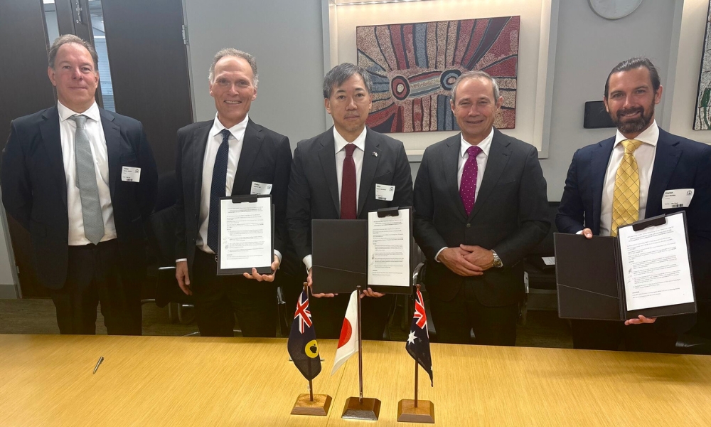 MOL team up with Australian partners on Pilbara ammonia bunkering hub initiative