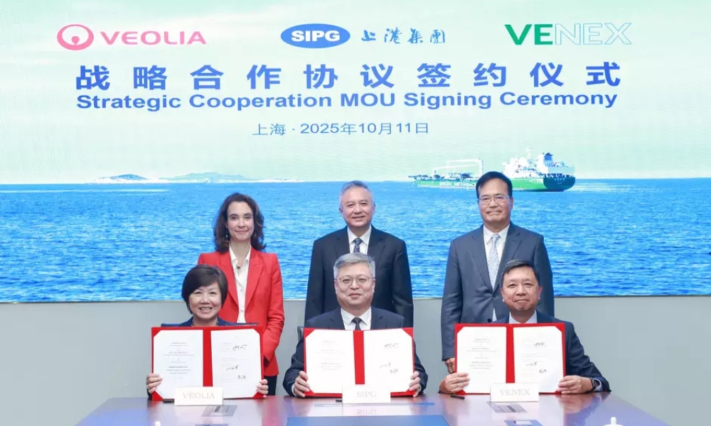 Trio to develop production-to-bunkering green fuel supply ecosystem in Shanghai
