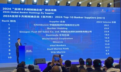 IPEC 2025: Top ten global bunkering ports and marine fuel suppliers revealed