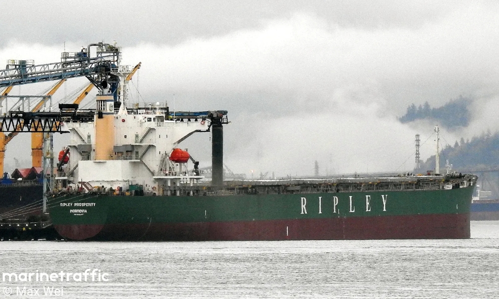 Ripley Prosperity bulk carrier vessel