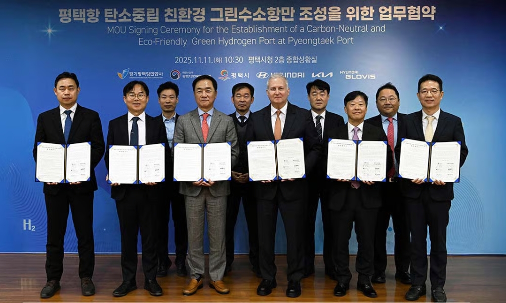 Hyundai Motor Group and Pyeongtaek to develop hydrogen port with plans for bunkering