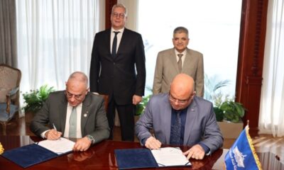 Egypt’s Ministry of Petroleum and Mineral Resources and the Suez Canal Authority (SCA) signed a memorandum of understanding (MoU) to establish a LNG liquefaction and bunkering station in the Raswa area of ​​Port Said, the Suez Canal Authority said in a statement on Sunday (23 November). The MoU aims to secure gas supplies for the LNG liquefaction and storage station and to foster cooperation between petroleum sector companies and the authority in completing the necessary executive and technical procedures to begin work on implementing the new station. The project has undergone an in-depth study with the participation of international institutions from South Korea, in coordination with the Ministry of Planning, Economic Development and International Cooperation, to provide the necessary support for the implementation of the project. The SCA has also signed a separate MoU with its Korean counterparts outlining the details of the project, implementation conditions, and economic costs, with the project procedures reaching the final stages. SCA Chairman Osama Rabie said the project reflects the Suez Canal Authority's openness to align with global developments in the maritime transport industry, which is moving rapidly towards relying on cleaner fuels, in line with the International Maritime Organization’s (IMO) goals to reduce carbon emissions resulting from the maritime shipping sector. He said the station will serve the SCA's fleet of tugboats and ferries that will be converted to operate on LNG. Photo credit: Suez Canal Authority Egypt’s Petroleum Ministry and SCA ink MoU for LNG bunkering station in Port Said